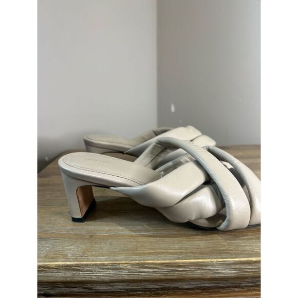 Anine Bing Women's Cade Mid Heel Slide Sandals - Picture 5 of 11